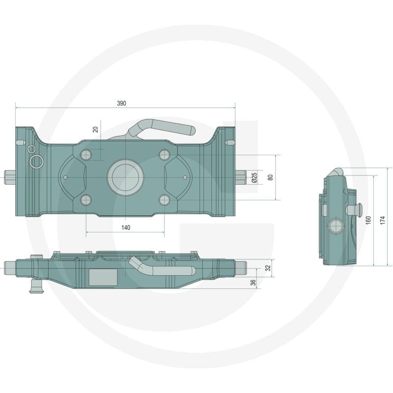 Scharmüller Płyta adaptera 77707739042 - Sklep PoltechParts