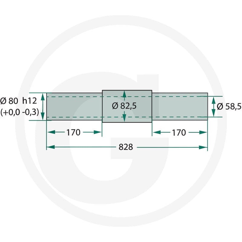 GRANIT Rura nośna 778755175 - Sklep PoltechParts