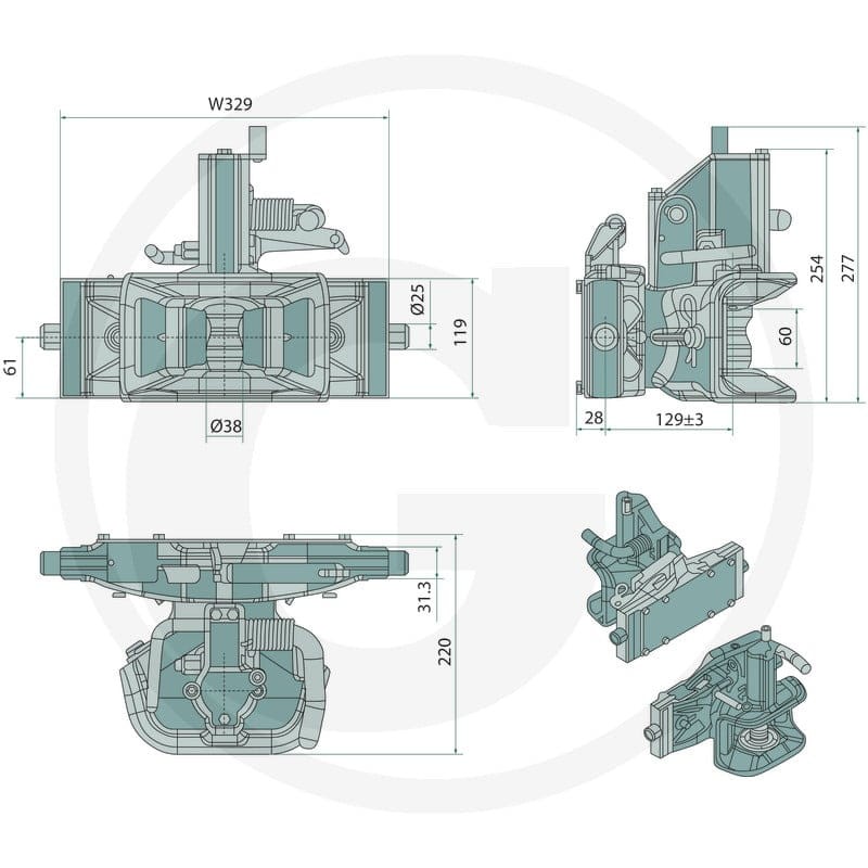 Scharmüller Zaczep automatyczny 330 777073303291-A02 - Sklep PoltechParts