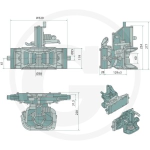 Scharmüller Zaczep automatyczny 330 777073303291-A02