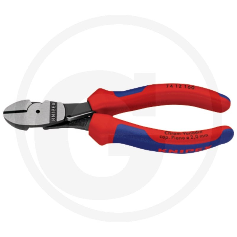 KNIPEX Mocne szczypce boczne do cięcia drutu 7607412160