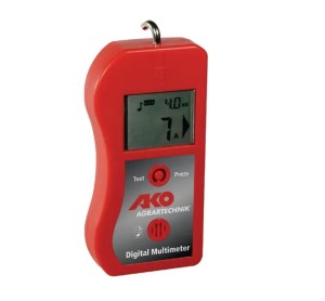 Multitester do wykrywania usterek ogrodzeń elektrycznych AKO