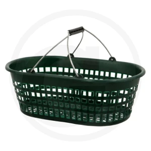 JOPA Kosz ogrodowy zielony z rączką, 15 kg 7651313602