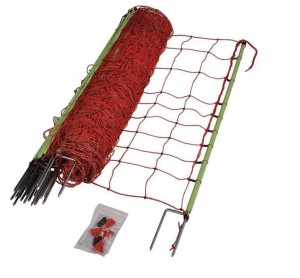 Siatka Wolf z podwójnym kołkiem 120 cm 50 m +/- system