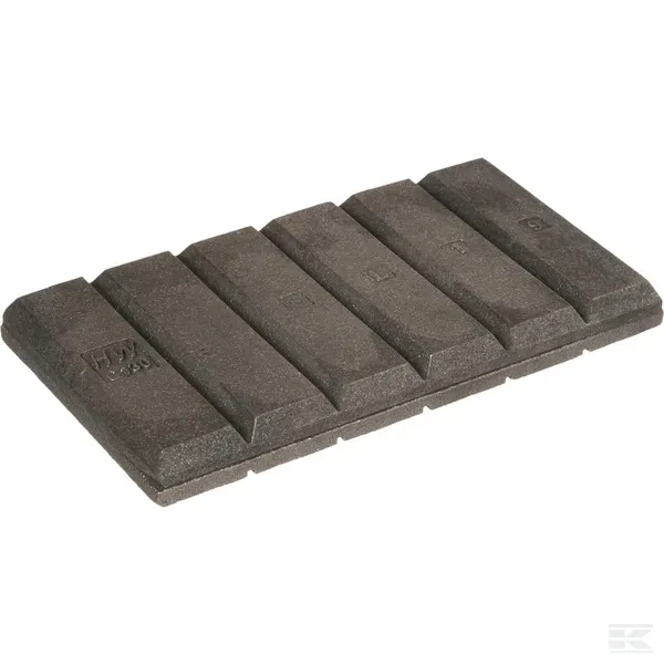Zabezpieczenie łyżki przed ścieraniem Chocky 240x130x23 mm nacinane