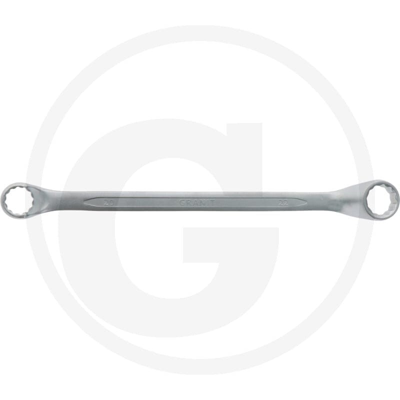 GRANIT BLACK EDITION Dwustronny klucz oczkowy, wygięty, 20x22 7301442 - Sklep PoltechParts