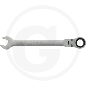 GRANIT BLACK EDITION Przegubowy klucz z grzechotką HeavyGrip 17 mm 7301450