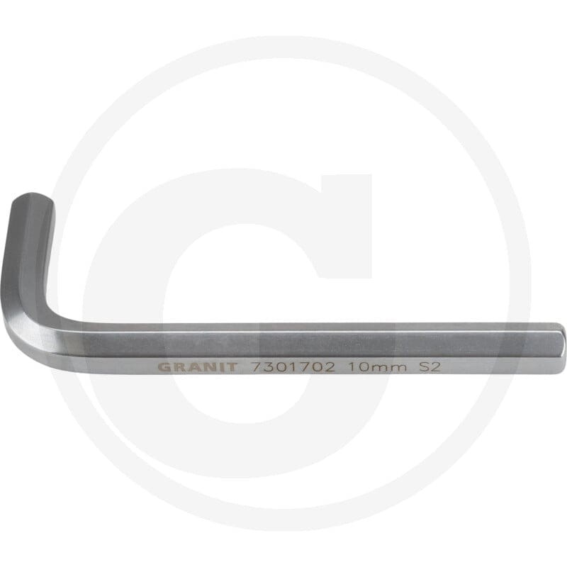 GRANIT BLACK EDITION Klucz imbusowy krótki, 10 mm 7301702 - Sklep PoltechParts