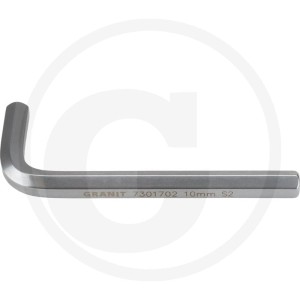 GRANIT BLACK EDITION Klucz imbusowy krótki, 10 mm 7301702