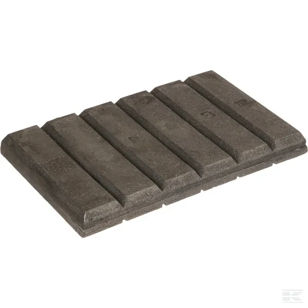 Zabezpieczenie łyżki przed ścieraniem Chocky 240x150x23 mm nacinane