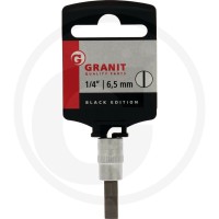 GRANIT BLACK EDITION 1/4" Bit - nasadka z rowkiem, 6,5 mm 7301081 - Sklep PoltechParts