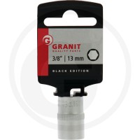 GRANIT BLACK EDITION 3/8" Nasadka sześciokątna, 13 mm 7301115 - Sklep PoltechParts