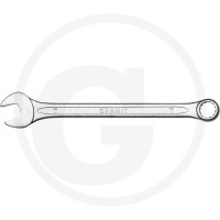 GRANIT BLACK EDITION Klucz szczękowo-oczkowy, z odsadzeniem 7 7301358 - Sklep PoltechParts