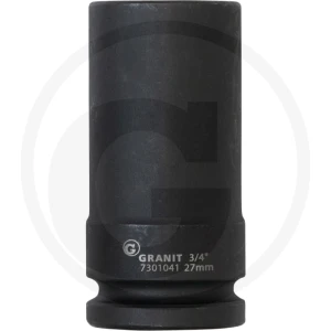 GRANIT BLACK EDITION 3/4" nasadka udarowa sześciokątna, długa, 27mm 7301041