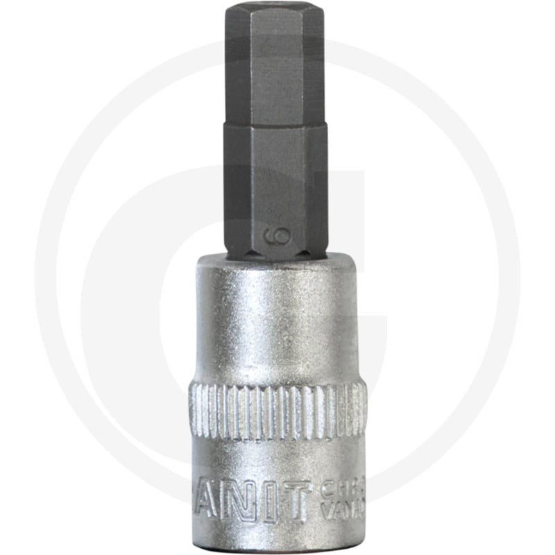 GRANIT BLACK EDITION 1/4" Bit - nasadka z gniazdem sześciokątnym, 7 mm 7301077 - Sklep PoltechParts