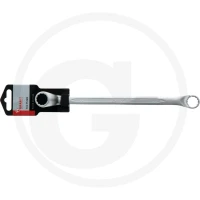 GRANIT BLACK EDITION Dwustronny klucz oczkowy, wygięty, 14x15 7301439 - Sklep PoltechParts
