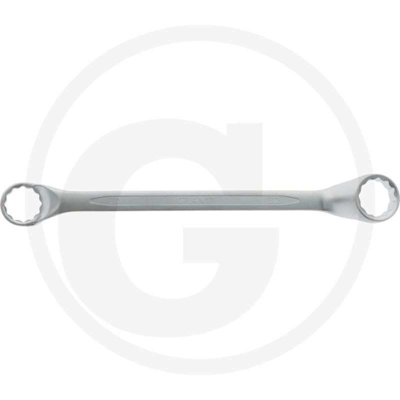 GRANIT BLACK EDITION Dwustronny klucz oczkowy, wygięty, 30x32 7301445 - Sklep PoltechParts