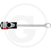 GRANIT BLACK EDITION Dwustronny klucz oczkowy, wygięty, 30x32 7301445 - Sklep PoltechParts