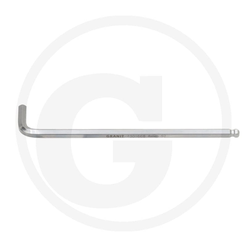 GRANIT BLACK EDITION Klucz imbusowy, sześciokątny, długi, 8mm 7301668 - Sklep PoltechParts