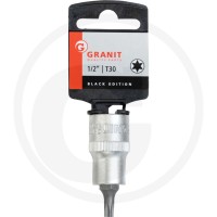 GRANIT BLACK EDITION 1/2" gniazdo bitu dla śrub TX, T30 7301171 - Sklep PoltechParts