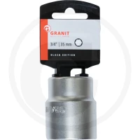 GRANIT BLACK EDITION 3/4" Nasadka sześciokątna, krótka, 35 mm 7301193 - Sklep PoltechParts