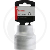 GRANIT BLACK EDITION 3/4" Nasadka sześciokątna, krótka, 46 mm 7301211 - Sklep PoltechParts