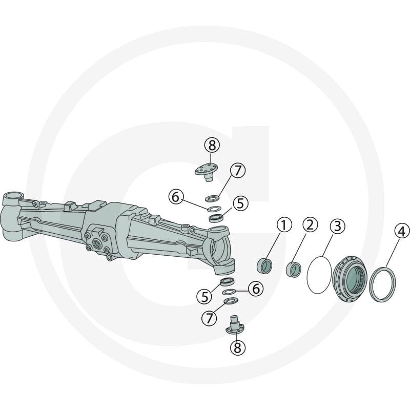 GRANIT Czop łożyska 72704280 - Sklep PoltechParts