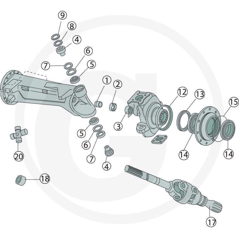 GRANIT Łożysko 72706162 - Sklep PoltechParts