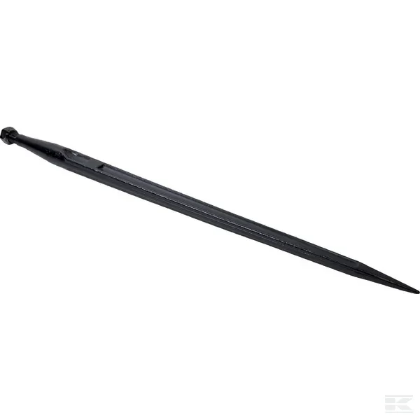 Ząb ładowacza, wygięty zamykający, profil kwadratowy 35.5x585 mm końcówka szpiczasta z nakrętką M20x1.5 czerwony gopart