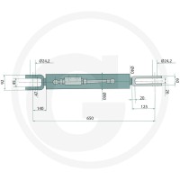 GRANIT Ramię podnośnika hydraulicznego 71804904 - Sklep PoltechParts