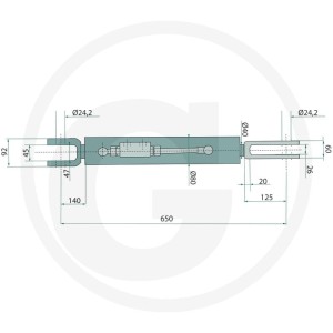 GRANIT Ramię podnośnika hydraulicznego 71804904