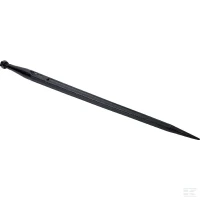 Ząb ładowacza, prosty, profil podwójne T 38x810 mm końcówka szpiczasta z nakrętką M22x1.5 czarny Battista Porteri - FT1 - Sklep rolniczy PoltechParts