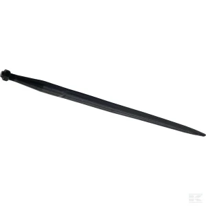 Ząb ładowacza, prosty, profil podwójne T 36x810 mm końcówka szpiczasta z nakrętką M22x1.5 czerwony SHW