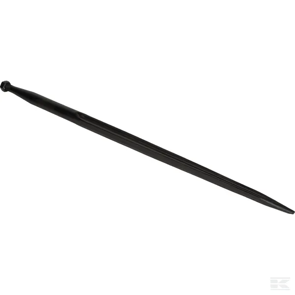 Ząb ładowacza, prosty, profil podwójne T 36x900 mm końcówka szpiczasta z nakrętką M22x1.5 czerwony SHW