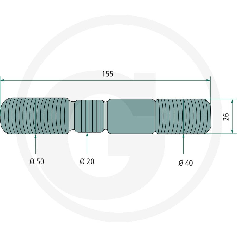 GRANIT Pręt gwintowany 71802072 - Sklep PoltechParts