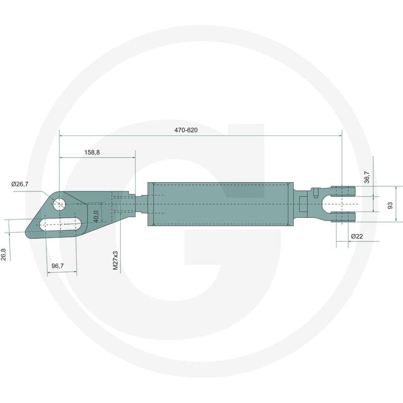 GRANIT Ramię podnośnika 71807073 - Sklep PoltechParts