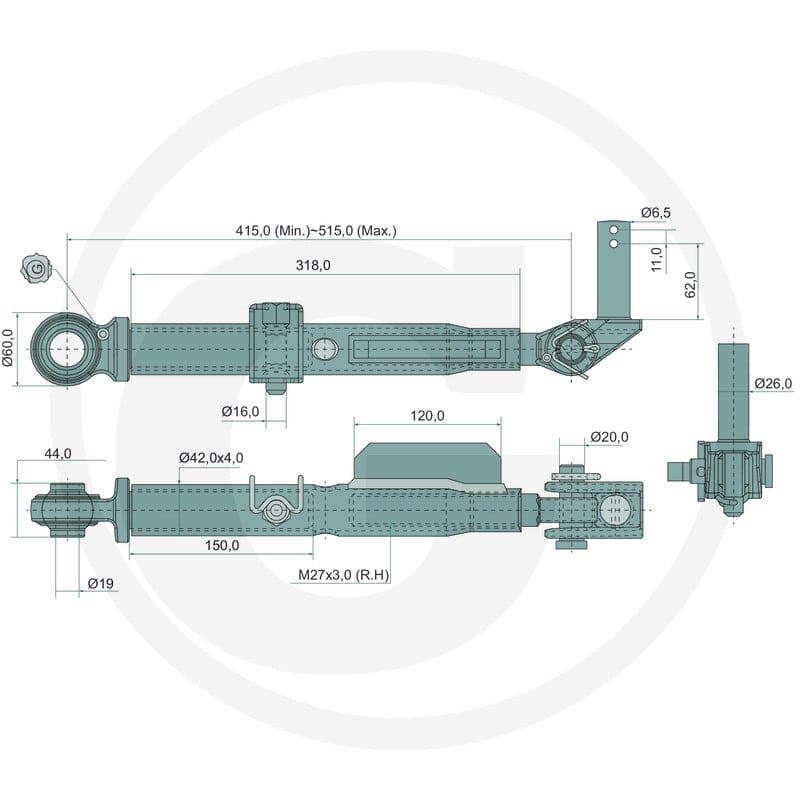 GRANIT Wieszak 71817567 - Sklep PoltechParts