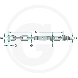 GRANIT Łańcuch stabilizujący 718IM-A02