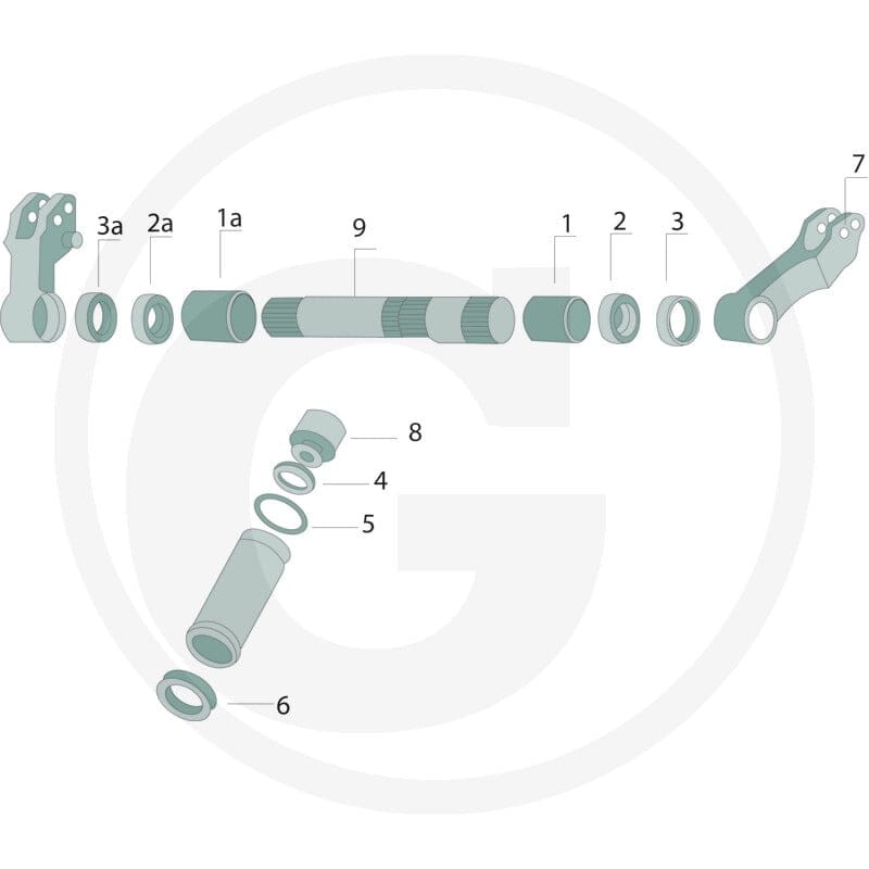 GRANIT Zestaw pierścieni uszczelniających 71812146 - Sklep PoltechParts