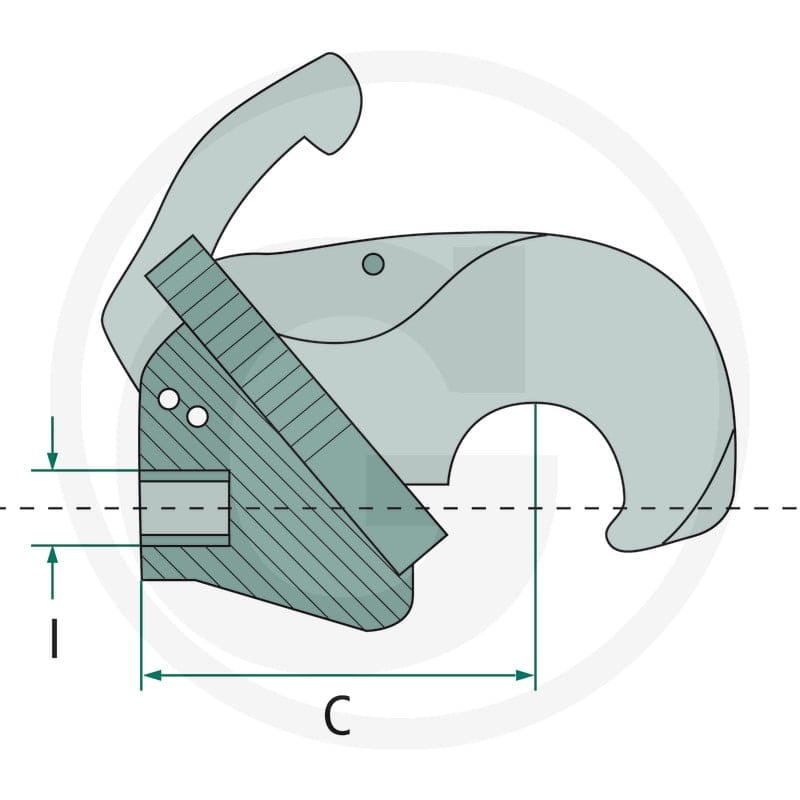 CBM Hak zaczepowy 712080017954 - Sklep PoltechParts