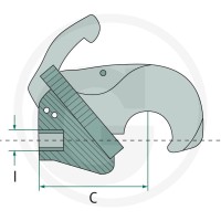 CBM Hak zaczepowy 712080017954 - Sklep PoltechParts