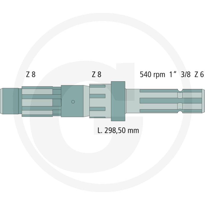 GRANIT Końcówka wałka przekaźnika mocy 70817630 - Sklep PoltechParts