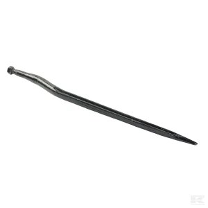 Ząb ładowacza, wygięty: 58 mm profil podwójne T 36x815 mm końcówka szpiczasta z nakrętką M22x1.5 czarny Stoll