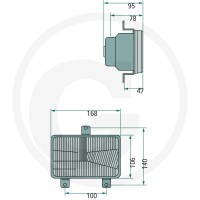 GRANIT Wkład reflektora kierunkowego 70799217 - Sklep PoltechParts