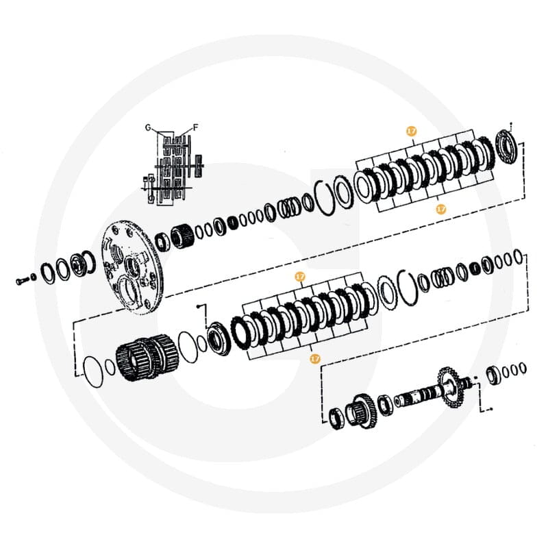 GRANIT Zestaw płytek 70806603 - Sklep PoltechParts