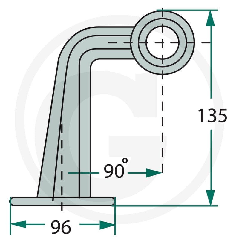GRANIT Lampa obrysowa LED 7070010339 - Sklep PoltechParts
