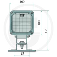 GRANIT Reflektor roboczy 70799216 - Sklep PoltechParts