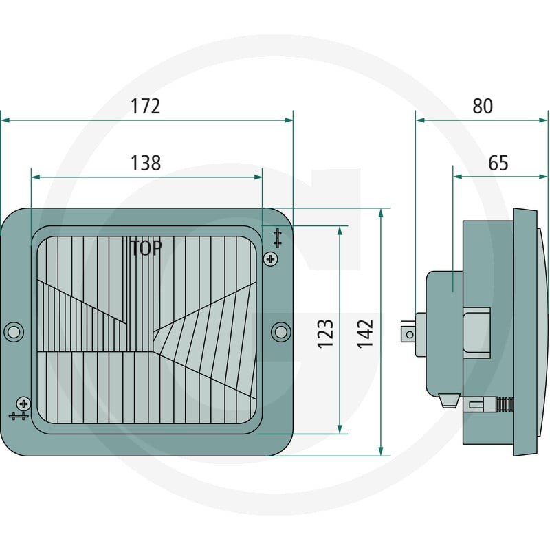 GRANIT Wkład reflektora kierunkowego 70799256 - Sklep PoltechParts