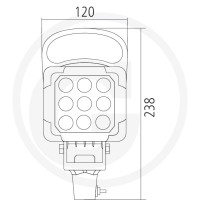 GRANIT Reflektor roboczy LED 7070010296 - Sklep PoltechParts
