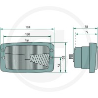 GRANIT Wkład reflektora kierunkowego 70799213 - Sklep PoltechParts
